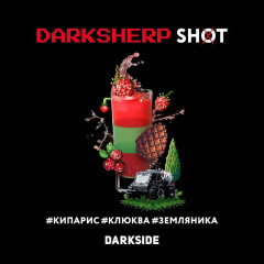 Табак для кальяна Darkside Shot Даркшерп (Кипарис, Клюква, Земляника) 30 гр